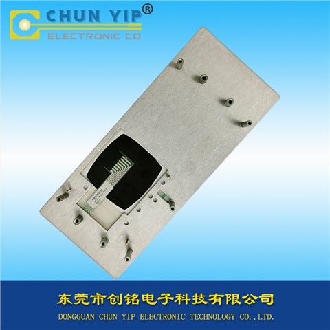 金属背部带螺丝薄膜开关